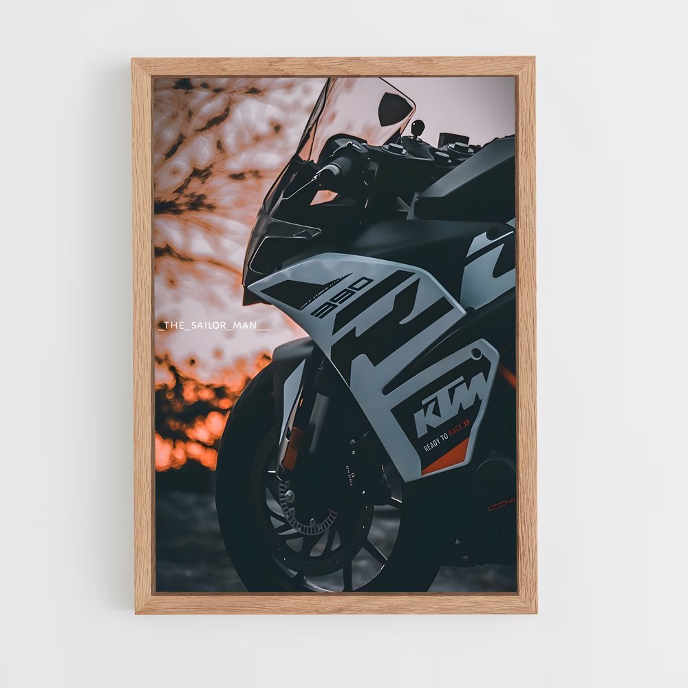 Poster Rc éblouissant – affiche KTM Moto (vue 4)